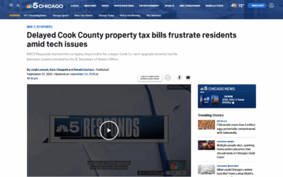 Delayed Cook County property tax bills frustrate residents amid tech issues